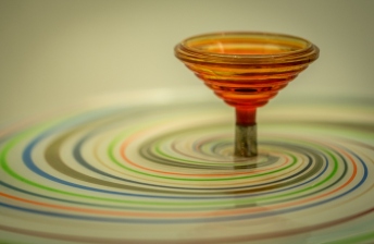 Glass swirls by Nicola Robley